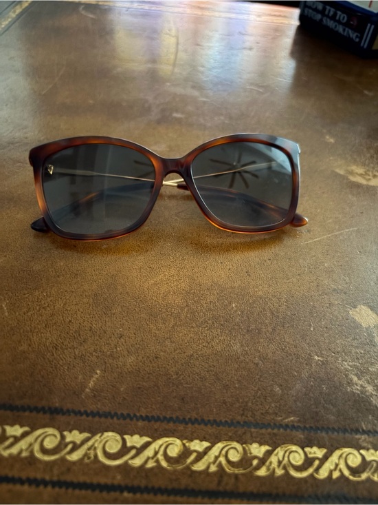 Jimmy Choo Accessories - Jimmy Choo Tortoiseshell Frame Sunglasses with Dark Lenses